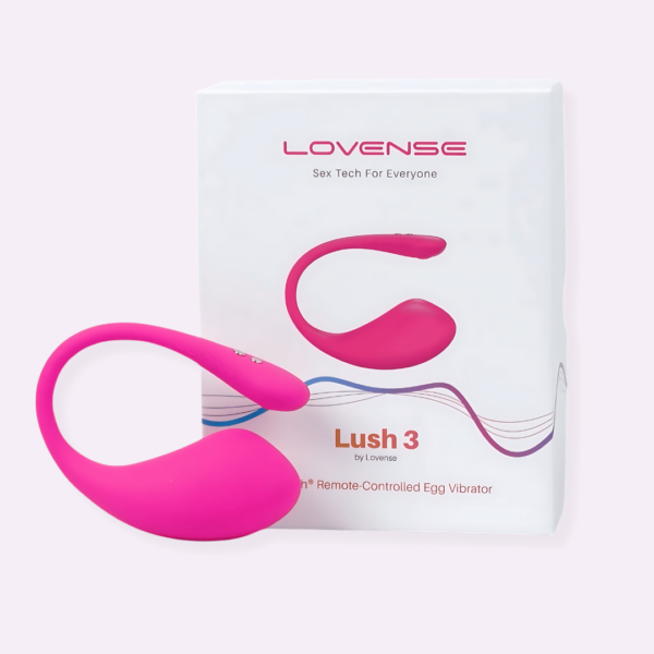 Lovense Lush 3 Bluetooth App Controlled Egg Vibrator
